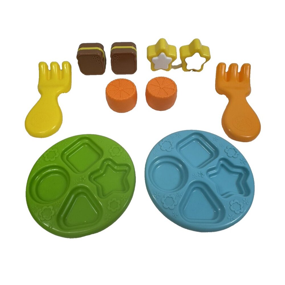 Leapfrog Shapes & Sharing Picnic Basket Replacement Pieces Food Plates Parts